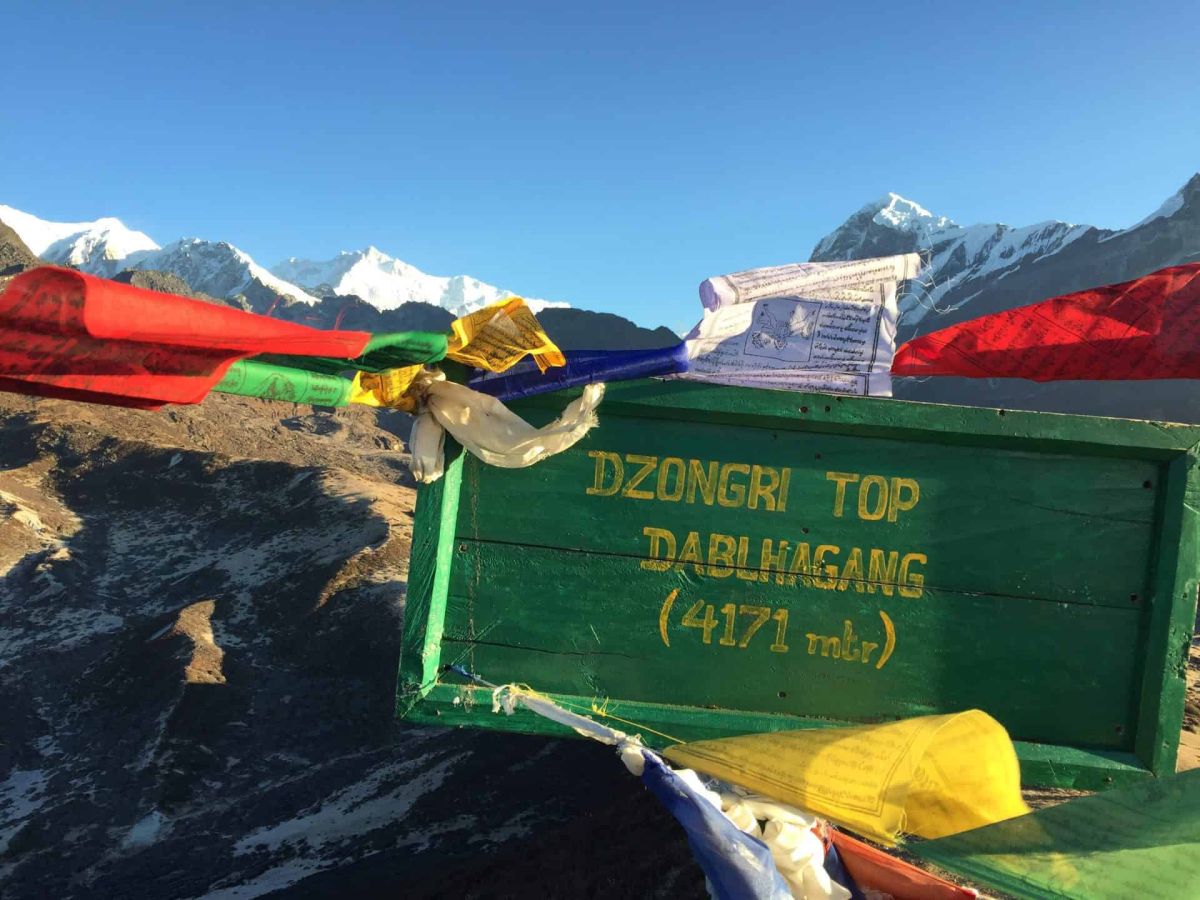 sikkim.ch | Nordostinidien und Sikkim Reisen - Bild zu How I climbed to 4200 m in India and was so close to the mountains - experience trekking up close